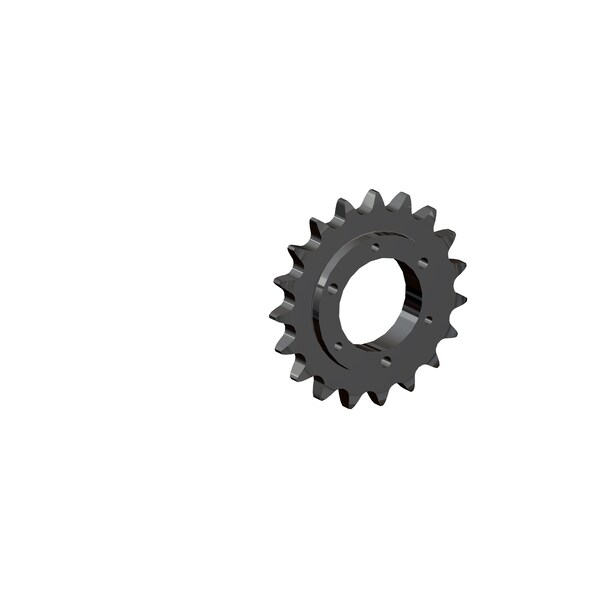 Senqcia Maxco Maxco H60Sds19 Qd Sprocket For Use With Sf Bushing Hardened Tooth H60SDS19